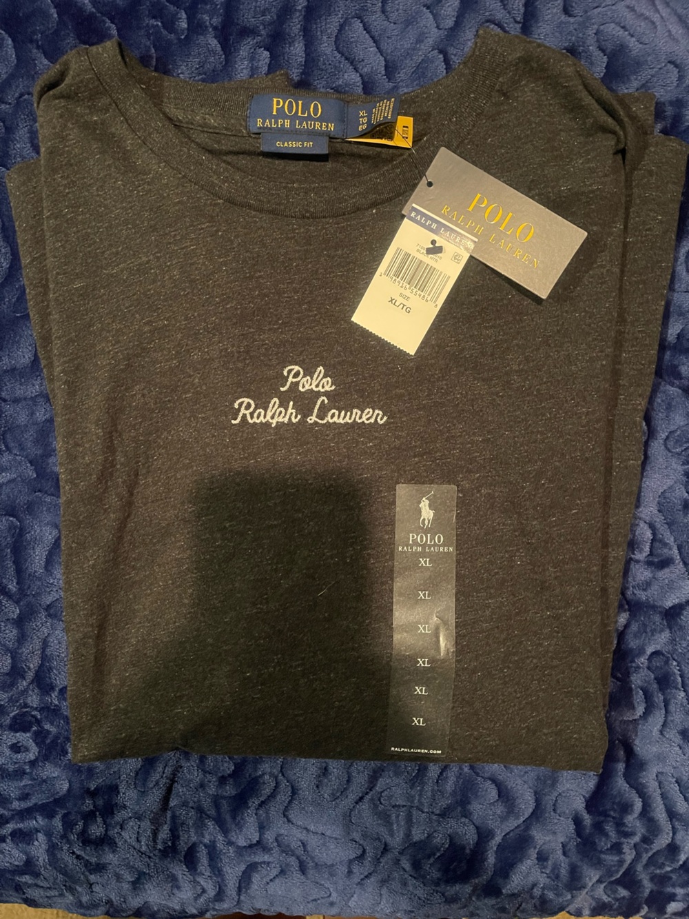 Ralph Lauren Men’s Short Sleeve T-Shirt with Script Logo